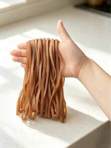 40pcs/100pcs Extra Long High Elasticity Rubber Bands, Durable Natural Rubber Bands For Office Packing And Bundling, Suitable For Office, School And Home Organization - Perfect For Securing Trash Cans, Folders, Documents - Rubber Band - View 1