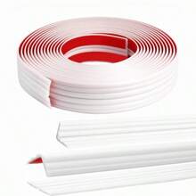 1pc 4cm Flexible Self-Adhesive Decorative Strip, Flexible Self-Adhesive Corner Guard Decor, Multi-Purpose Decorative Strip - Easy Installation, Cuttable, Easy To Clean - Suitable For Doors, Windows, Wall Corners And Picture Frames - A - View 15