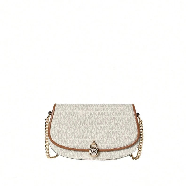 Michael Kors Mila Printed Women's Shoulder Crossbody Bag 35T5GIMM8B VANILLA - 香草色35T5GIMM8B VANILLA - 查看 1