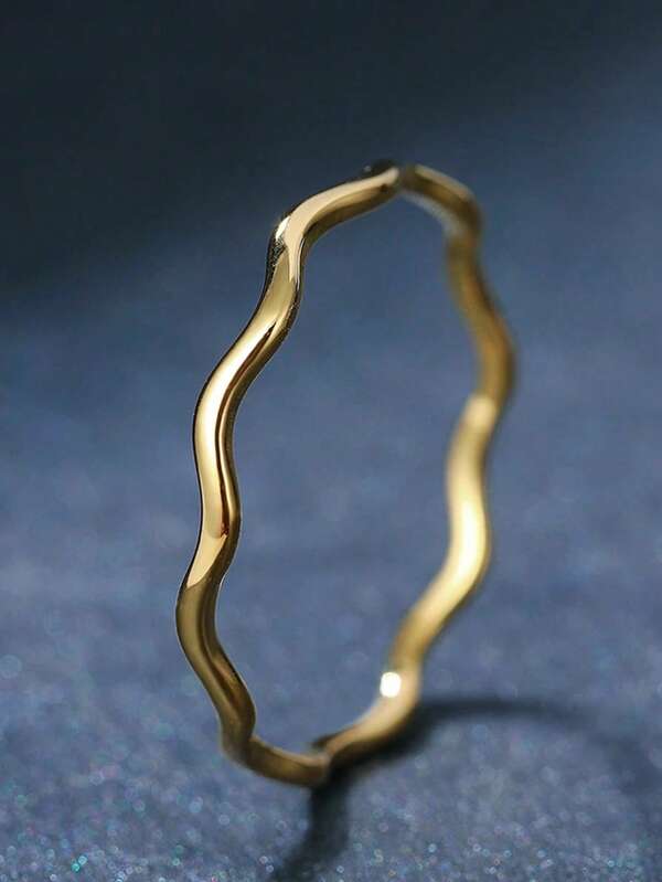 1 pieza Anillo minimalista para niños, adecuado para decoración diaria, fiesta o regalo de cumpleaños