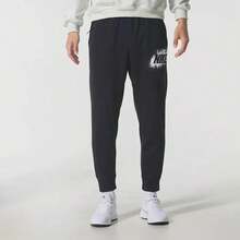 Nike Logo Warm Knitted Joggers Men's - Black - View 2