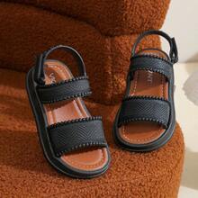 Lugualt Sandal Sol Tebal Serbaguna untuk Anak Perempuan - Hitam - View 7