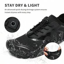 ZIITOP Water Shoes For Women, Wide Toe Box, Barefoot Quick Drying, Suitable For Beach Or Swimming - Black - View 4