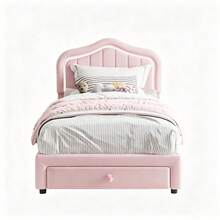 Kselythan Bed Frames - Pink - View 1