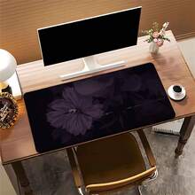 1 X Extra-Large Mouse Pad-"Midnight Blossoms" (Deep Purple Tones); Made Of Rubber With Precision Stitched Edges. Suitable For Gaming And Office Use, As Well As For Gifting Or Decoration. - Mouse Pad - View 7