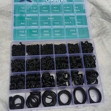 1020pcs Nitrile Rubber O-Ring Seal Set, Standard Round Cross-Section High Elasticity Synthetic Rubber Gasket Assortment, Full Set Includes 20 Common Standard Sizes, Oil-Resistant, Waterproof, High-Pressure Resistant, Wear-Resistant, Leak-Proof Multi-Sealing Performance, Suitable For High-Pressure Washers, Various Gas Sealing Components, Household Water Pipes, Automotive Oil Lines - Multicolor - View 7