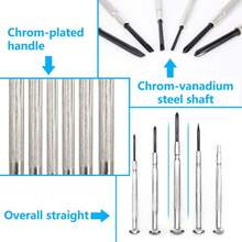 11pcs Precision Screwdriver Set, Multi-Specification Flat And Head Screwdrivers, Watch And Digital Device Disassembly Repair Small Screwdriver Tool Box - Screwdriver - View 5