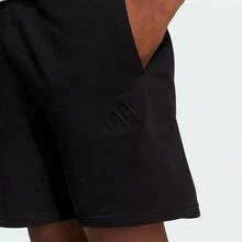 Adidas New Summer Terry Cloth Sports Shorts Casual Loose Men's Five-Inch Shorts - Black - View 6