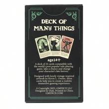 Mini Deck Of Many Things Tarot Cards Fortune Telling Game Cards Party Game - White - View 3