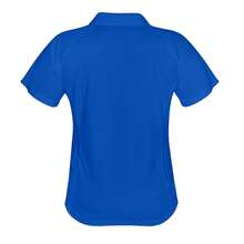 Spiro Womens/Ladies Sports Team Spirit Performance Polo Shirt - Royal/Navy - View 2