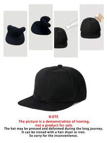 A Newly Designed Studded Hat, Both Fashionable And Versatile, Decorated With Shiny Party Fabric And Rhinestones, Showcasing Personal Charm. - Multicolor - View 8