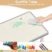 Kselythan Kids Dry Erase Boards - Grey - View 5