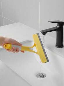 This 3-In-1 Multi-Function Glass Cleaning Set Includes A Spray Bottle, A Squeegee, A Brush And A Sponge, Suitable For Cleaning Bathroom Mirrors, Windows And Car Windows - Multiple Styles - View 5