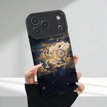 Custodia per telefono - Custodia in finta pelle con motivo a tema Sun God Nika, antiurto e resistente all'usura, esteticamente raffinata, unisex, per iPhone 17 e altre serie Apple. Custodia protettiva di alta qualità per telefono aziendale. - Colore misto 1 - Visualizzare 6