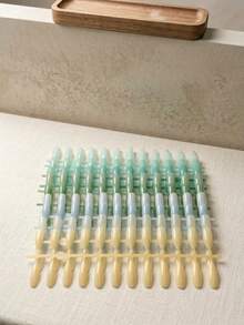 240片 2026新款裸色杏仁形穿戴甲，簡約優雅假指甲，極簡設計穿戴甲，適合女性與女孩日常佩戴（中長杏仁形） - 彩色 - 查看 7