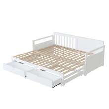Sofa Bed Frame Multifunctional 90x190 Pine - 白色 - 查看 6