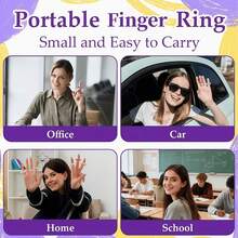 1/5/10/Piezas Anillos Sensoriales con Cuentas Espinosas, Colores Aleatorios - Diseñados para Alivio del Estrés, Anillos Ajustables para Dedos, Degradado Multicolor. Adecuado para Adultos, Masajeador de Dedos. Diferentes Anillos de Alivio del Estrés con Cuentas Espinosas Táctiles, Colores Aleatorios - Multicolor - Ver 6