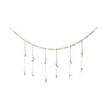 1pc Photo Banner With 12 Wooden Clips, Hanging Wooden Bead Photo Display Rack, Wooden Bead Garland, Suitable For Baby Essentials, Newborn Essentials - Multicolor - View 10