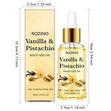 30ml Vanilla Pistachio Multi-Purpose Essential Oil, Powerful Moisturizing, Firming & Brightening, Smoothing Skin, Softening Hair, Nourishing Face, Nail Care, Body Massage, Deeply Moisturizing Hair, Effectively Caring For Hair Quality, 72h Long-Lasting Fragrance - Aloe Vera - View 11