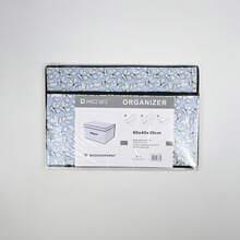 A Waterproof, Foldable Storage Box/Underwear Organizer/Cartoon Toy Storage Box/Organizer. - Style C - Flower Among Gentlemen Storage Box - View 8
