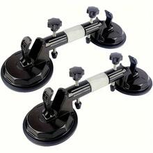 2pcs Adjustable Vacuum Seam Setter Tool For Stone Countertop Installation – Suction Cup Seam Joining & Leveling Device For Granite, Marble, Quartz, And Natural Stone Surfaces – Easy-To-Use Manual Alignment Tool With Secure Grip And Smooth Adjustment - 2pcs - View 2