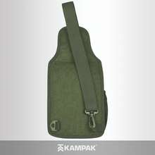Pechera Kampak Ep35 Mochila Táctica Cruzada Urbana Multiusos - Verde militar - Ver 4
