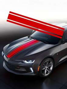 Racing Stripe Hood Decal, RV Side Sticker, SUV Decoration, Pickup Truck Universal Sticker. Add Racing Style To Your Vehicle With This Sticker. - A - View 4