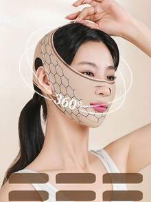 OBOVAY 高彈性新款透氣冰絲涼感面部工具｜無壓感透氣不留痕、舒適佩戴、尺寸可調、高彈性貼合臉部，畢業生日派對禮物，男女通用，本產品不具醫療功效 - 彩色 - 查看 5