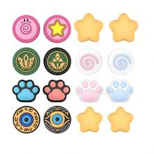 Pelindung Joystick Silikon Bertema Game yang Lucu untuk Switch 2/NS2/Switch2 - Desain Hewan & Karakter yang Cerah, Pelindung Joystick Thumb Rocker yang Tahan Lama, Pegangan Anti Selip, Mudah Dibersihkan, Aksesori Gaming, Desain yang Menyenangkan, Halus - View 3
