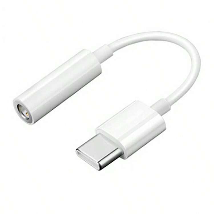 Cable de conversión de audio USB-C a 3.5mm para auriculares, adaptador de audio de alta fidelidad con convertidor de cable compatible con dispositivos de la serie Phone 17 Pro Max/17 Pro/17/Air/16/15/ cable de conexión de audio - Multicolor - Añade 10