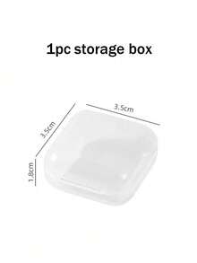 4-Compartment Storage Box, Snap-Lock Transparent PP Material, Multi-Functional Storage Box With Lid, Suitable For Poker Cards, Learning Stationery, Erasers, Creative Tools Storage, Portable Divided Organizer Box, Suitable For Office Desk, Living Room, Drawer, Bedroom And Other Scenes Organization And Storage Tools, Crafts, Cards, Card Games, Plastic Storage Box, Compact Storage Box, Minimalist Storage, Lightweight Storage - View 10