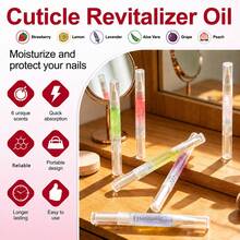 LIMEGIRL Revitalizing Cuticle Oil Pen, Fast-Absorbing & Cuticle Oil, Moisturizing Care For Dry Cuticles, 5ml Portable Nail Oil, 6 Fragrances - G135 - View 2