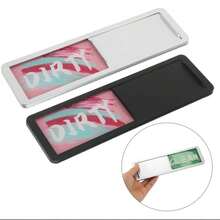 Dishwasher Magnetic "Clean/Dirty" Indicator Sign, Dishwasher Accessory, Scratch-Resistant/Super Strong Magnetic, Optional Adhesive Backing/Easy To Read And Slide - Silver Peach Pink - View 4