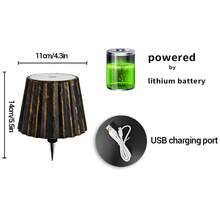 LED Smart Lighting 3-Color Table Lamp - Touch Control, USB-C Charging Port, Switch Control Color Temperature/Dimming, Portable Bedside Night Light, Metal Lampshade Direct Plug Bottle Stopper Design, Atmosphere Enhancement Lighting - Perfect For Living Room, Bedroom, Dining Room, Bar, Creative DIY Gift - Bottle Lamp - View 14