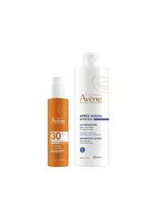 Avene [Bundle] Sun Care Sun Protection Spray SPF30 200 Ml + After Sun Restorative Lotion 400 Ml - Clear - View 1