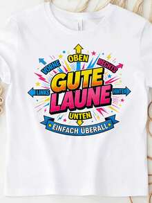 Damen-T-Shirt mit V-Ausschnitt und dem Slogan "Good Vibes Easy Everywhere", Y2K-Style, Oversized, Unisex, für Damen und Herren, Urban Beachwear, Fotografie und Komfort - Weiss - Übersicht 4