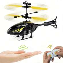 Helicóptero de Control Remoto para Niños 2 en 1, Juguete Recargable a Prueba de Golpes, Regalo de Cumpleaños para Niños y Niñas - 1 - Ver 1