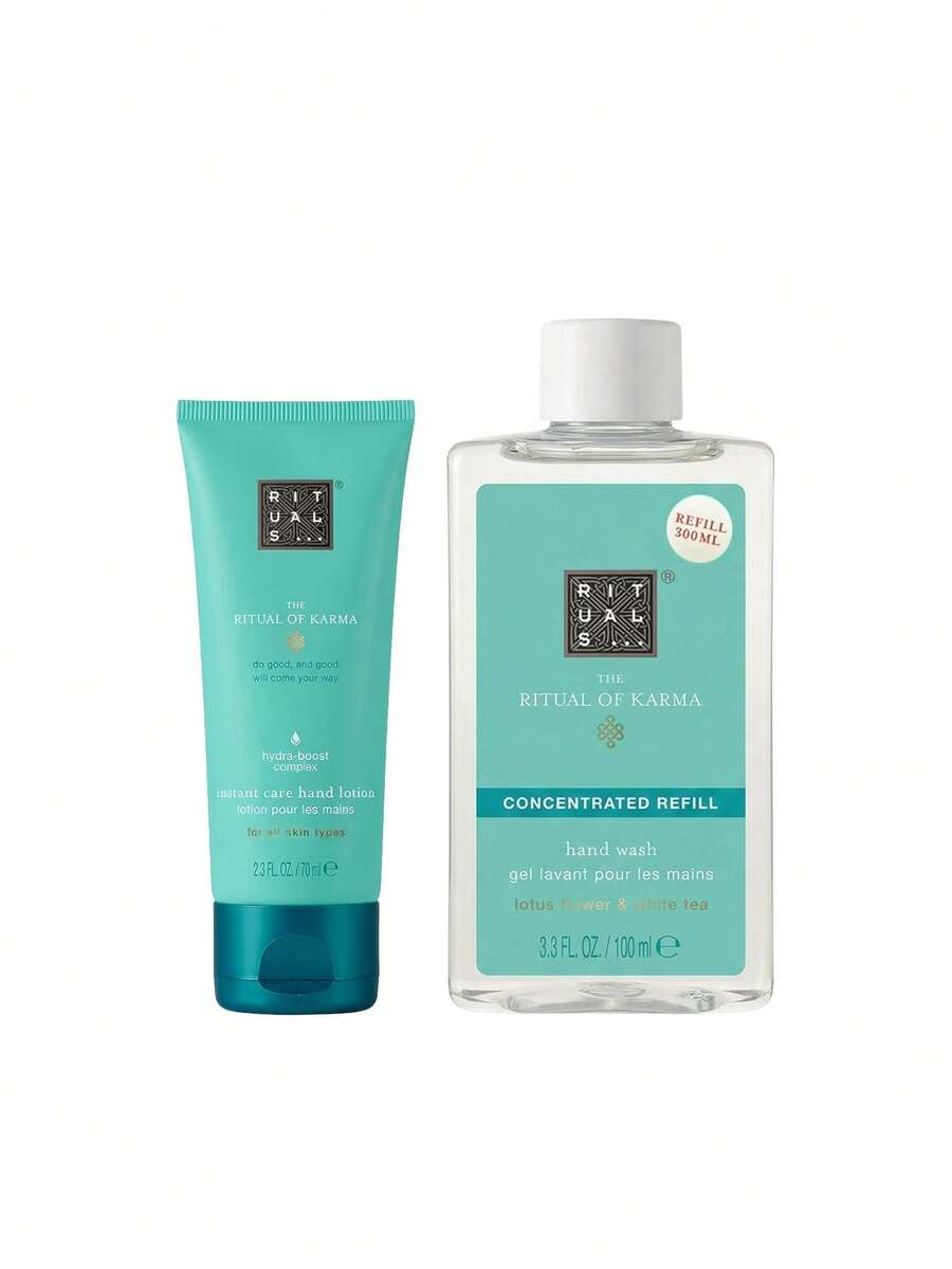 Rituals [Bundle] The Ritual Of Karma Hand Lotion 70 Ml + Hand Wash 100 Ml - The Ritual Of Karma - View 1