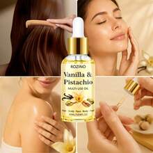 30ml Vanilla Pistachio Multi-Purpose Essential Oil, Powerful Moisturizing, Firming & Brightening, Smoothing Skin, Softening Hair, Nourishing Face, Nail Care, Body Massage, Deeply Moisturizing Hair, Effectively Caring For Hair Quality, 72h Long-Lasting Fragrance - Aloe Vera - View 10