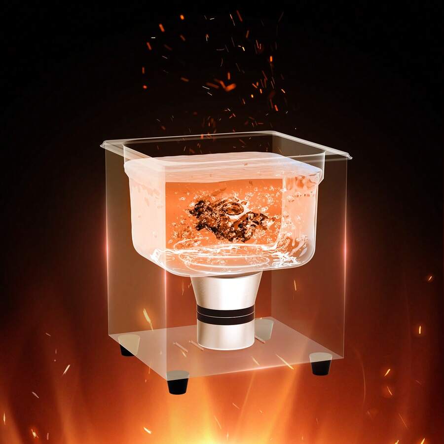 Limpiador ultrasónico de 2 l con calentador, temporizador y cesta, máquina de cavitación sónica digital profesional, 60 W, para relojes, gafas, monedas, piezas metálicas y herramientas. - Plateado - Ver 1