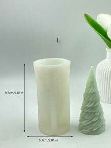 Christmas Tree Scented Candle Mold DIY Christmas Tree Handmade Soap Diffuser Stone Plaster Home Decor Mold - Christmas Tree - View 3