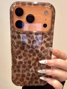 1pc Shiny Sequin Asymmetrical Wavy Pattern Glossy IMD Phone Case, Suitable For IPhone 17 Pro Max, 17 Pro, 16 Pro Max, 15 Pro Max, 14 Pro Max, 13 Pro Max, 16, 15, 14 Plus, 13, 12 Pro, 11, Cute Shiny Soft Protective Cover, Fashionable Y2K Girl Gift - Multicolor - View 1