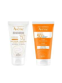 Avene 【組合裝】Sun Care 極高防護礦物防曬霜 SPF50+ 50ml + 防曬乳 SPF50+ 50ml - 無色 - 查看 1