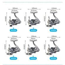 NEW Okuma Fishing Reel 2000 - 7000 Series Reel Ultralight Max Drag 15kg 5.2:1 Surfcasting Spinning Reel Saltwater Jigging Reels - Fishing Reel - View 9