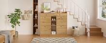 White Shoe Cabinet - Modern Design For Hallways And Entrances - 自然的 - 查看 2