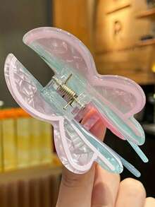1pc Cute Colorful Jellyfish Hair Clip, Exclusive Design Personalized High-End Hair Clip, Hair Claw, Half Clip, Fashion Hair Accessory - Multicolor - View 5