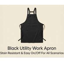 1pc Adjustable Waterproof 2 Pockets Black - Black - View 5