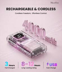 Professional Nail Drill Kit, 30000RPM Cordless Electric Nail File With LCD Display, Rechargeable 4000mAh Battery Nail Efile For Acrylic & Gel Nails, Manicure Pedicure, Salon & Home Use - Blush Pink - 查看 3