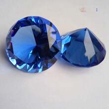 Colorful Transparent Crystal Diamond Decor Glass Large Gemstone, Extra Large Artificial Crystal Diamond, Black Red Blue Green Purple Multicolor Options, Counter Display Window Decoration, DIY Handmade Accessories Gift, High Refraction Transparent Glass Diamond, Wedding Window Display Photography Prop - Multicolor - View 11
