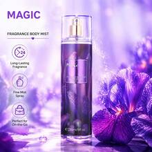 Wish 20 Varieties Of Women's Body Mist Perfume Spray, 8 Fl.Oz Long-Lasting Floral Fruity Spray With Non-Greasy Alcohol-Based Formula. Suitable For Hair & Body, Ideal For Parties, Dates & Gifting. Lightweight And Smooth Application.Valentine's Day Gift - Magic Spell - 查看 3
